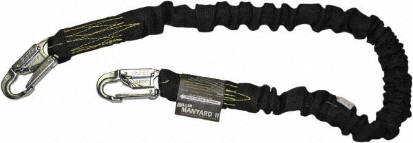 MILLER Miller 216MK-Z7/6FTBK Shock Absorbing Lanyard 310 Lb 6 Ft