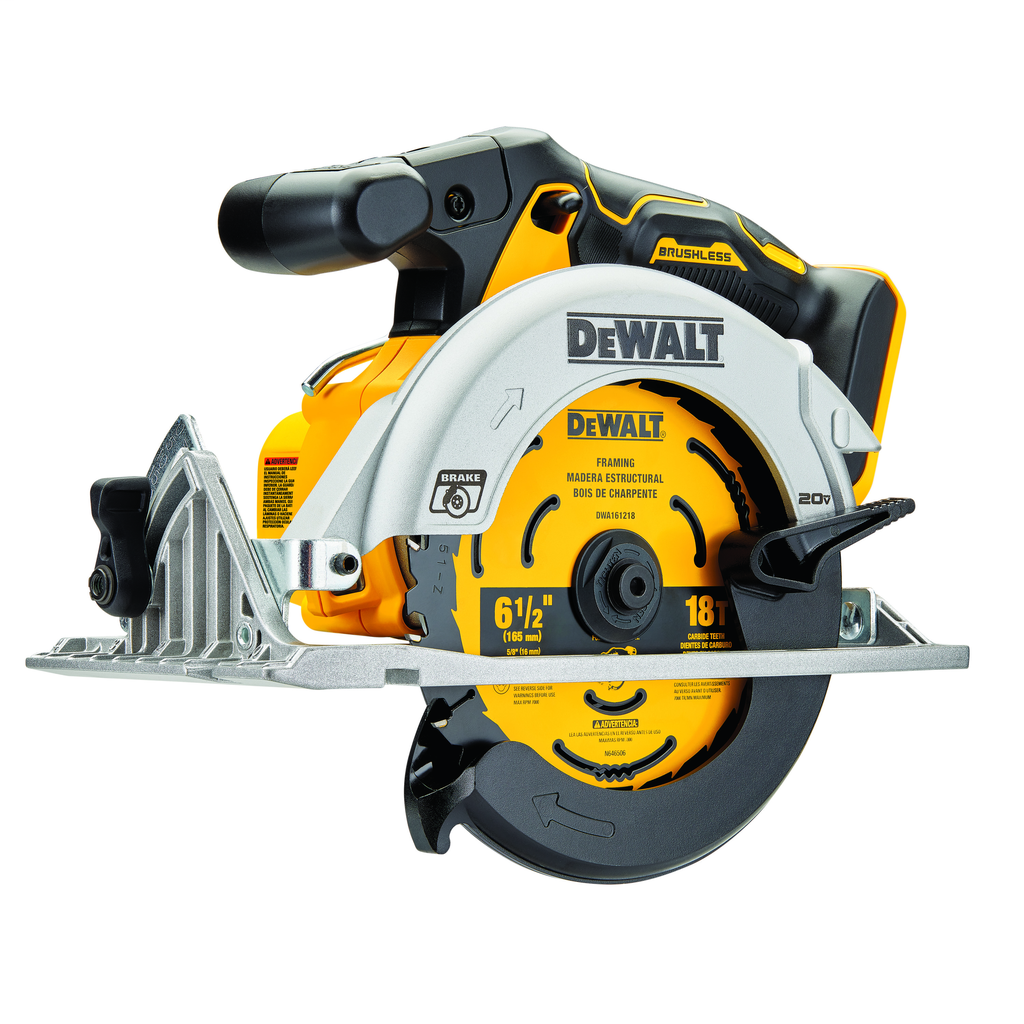 DeWalt DCS565B 20V MAX Brushless 6-1/2In Circular Saw (Tool Only)