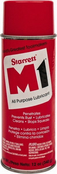 STARRETT Starrett 95173 Spray Lubricant 12 Oz Aerosol Can