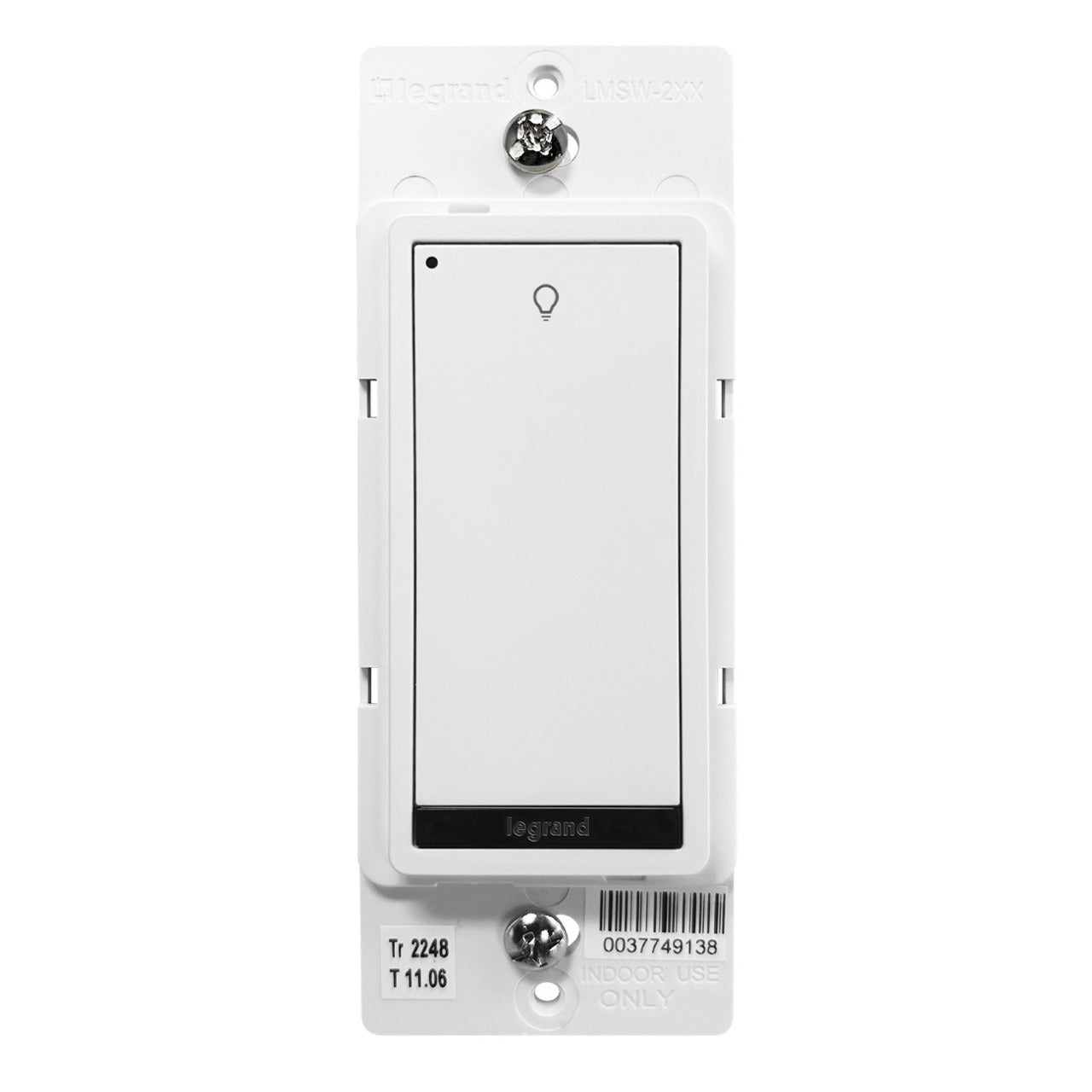 WATTSTOPPER Wattstopper LMSW-210-W DLM Wired Standard Switch 0.168 W (1 Button)