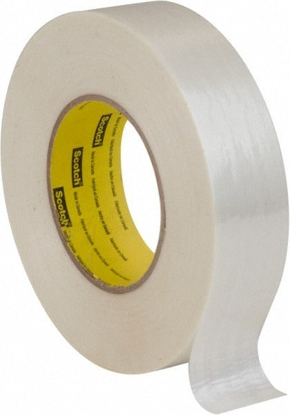 3M Scotch 7000124623 Reinforced Packing Tape 3in Clear 7mil