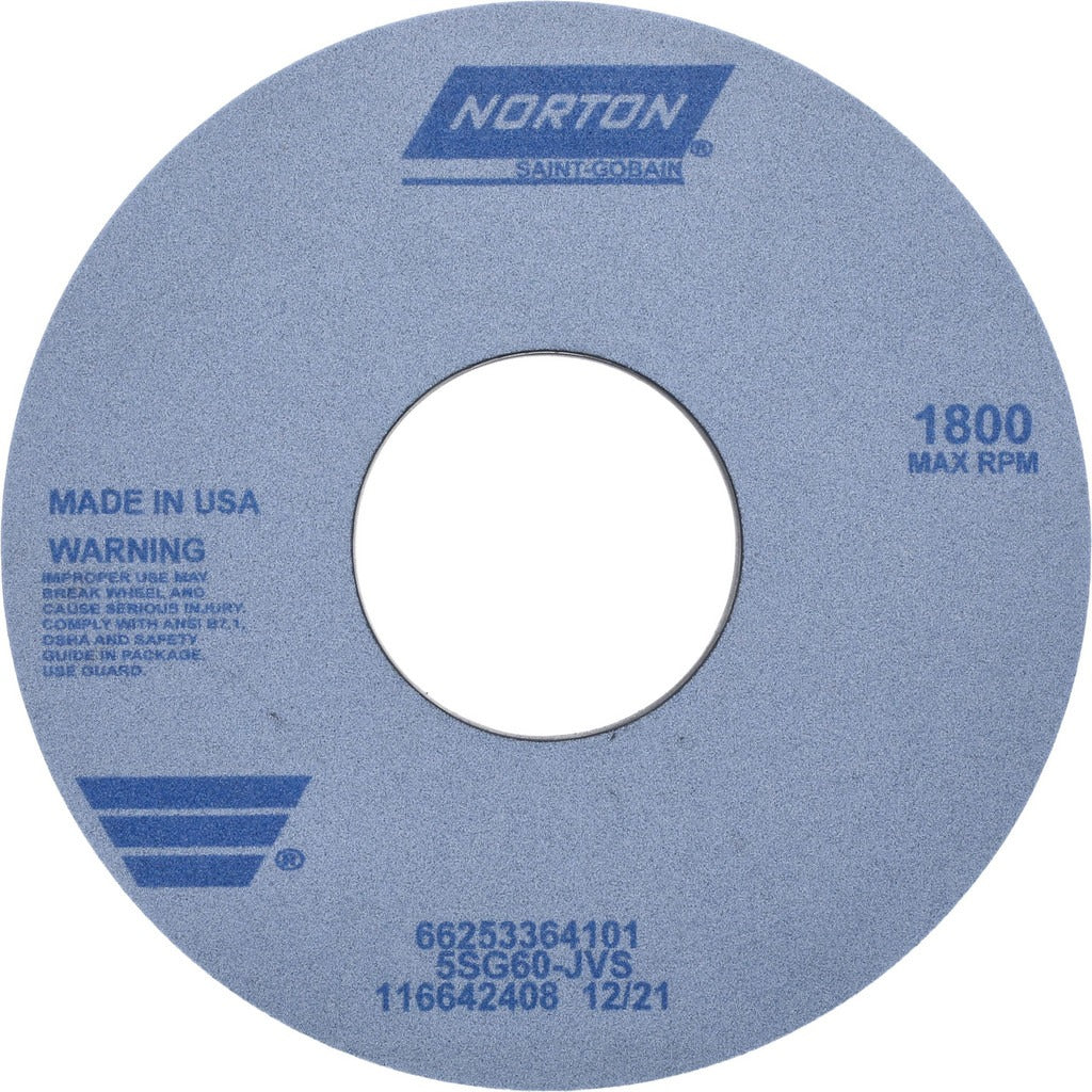 NORTON Norton 66253364101 Surface Grinding Wheel 14in 60 Grit