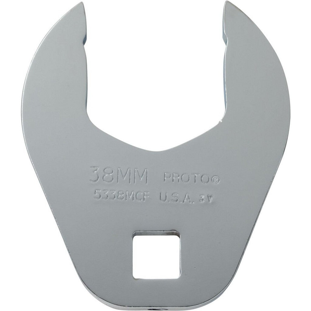 PROTO Proto J5338MCF Open End Crowfoot Wrench Chrome Metric