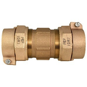 FORD METER BOX FORD METER BOX C66-77-IDR7-NL Coupling 2 in. Pack Joint Brass