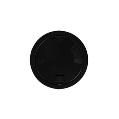 Legrand 8AT2PBK Wiremold 8AT-Series Prewired Evolution Poke Thru Device, Flush Style Cover, Black