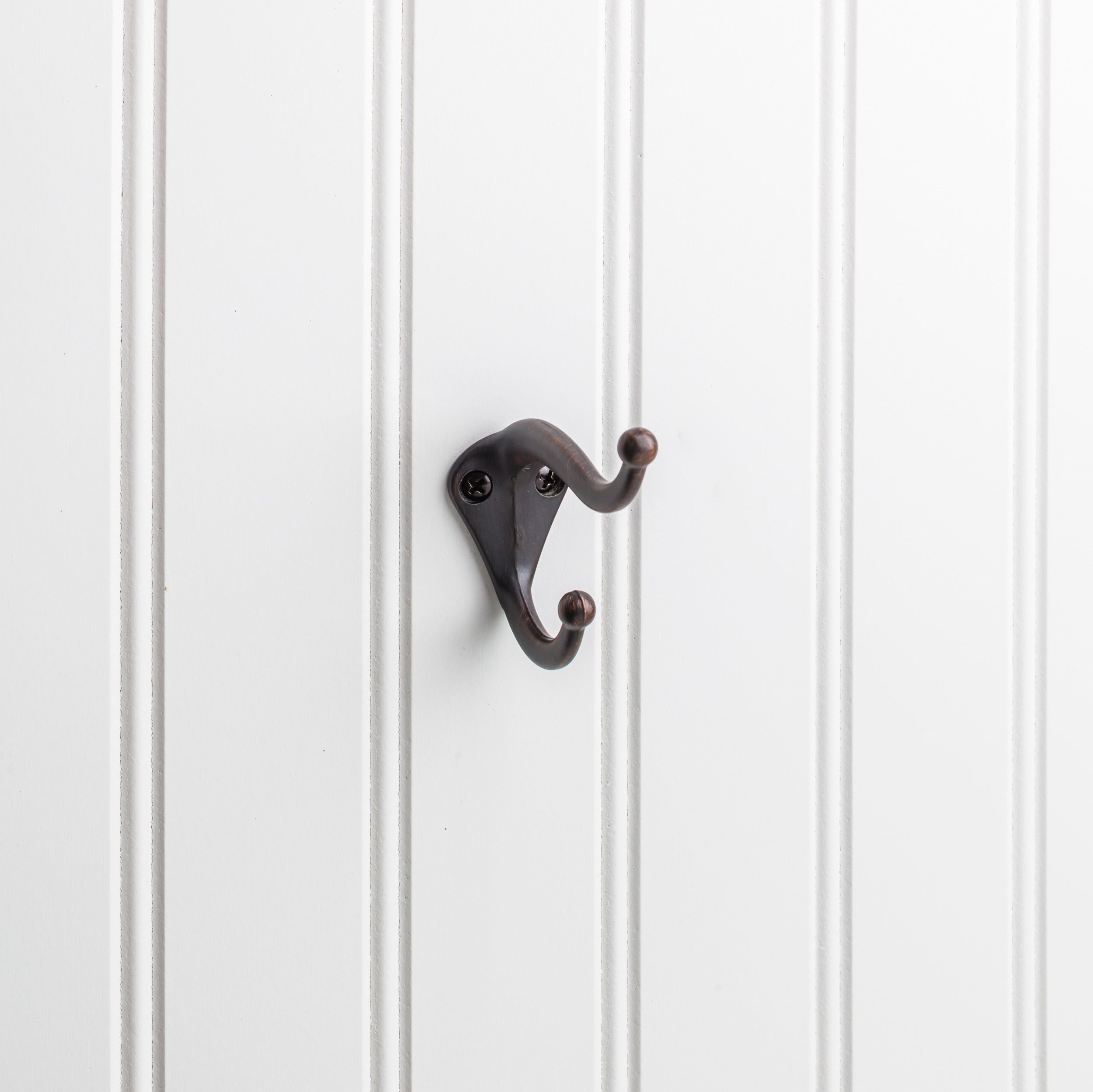 ELEMENTS Elements YD10-231DBAC Double Prong Wall Hook Brushed Oil Rubbed Bronze