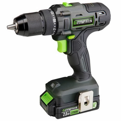 GENESIS Richpower Industries GLCD2012B 20V Cordless Drill Kit