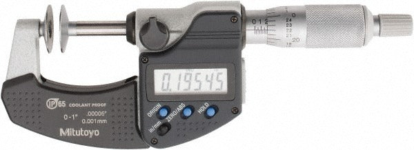 MITUTOYO Mitutoyo 323-350-30 Electronic Disc Micrometer 0-1 in IP65