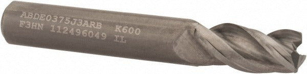 KENNAMETAL Kennametal 3660402 Square End Mill 1/4 in 3 Flute Carbide