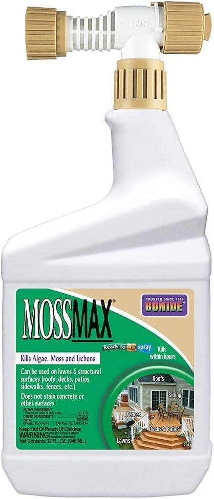 BONIDE Bonide 728 MossMax moss and algae killer 32 oz