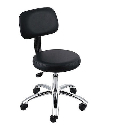 LORELL Lorell LLR69511 16-inch Round Stool (Adjustable Height)