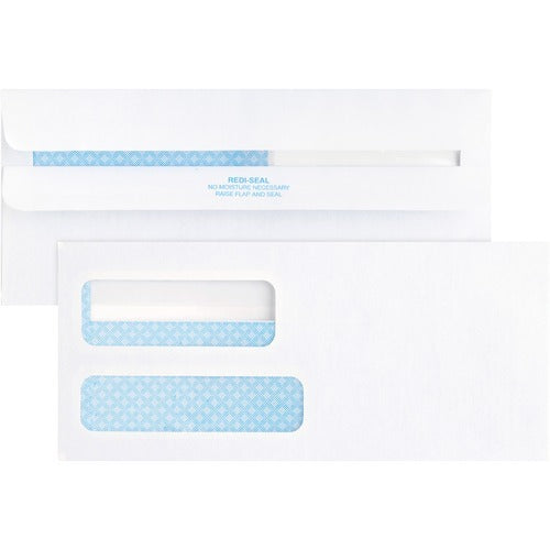 BUSINESS SOURCE Business Source BSN36681 Double Window Envelope No 9 Box of 500