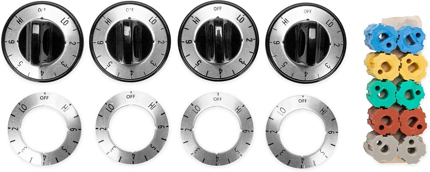 CAMCO Camco 00883 Electric Range Knobs Top Burner (4 Count) 883