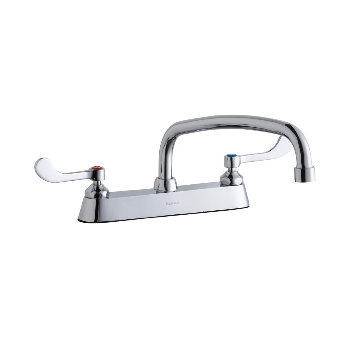 BSC PREFERRED Bsc Preferred LK810AT12T4 Centerset Deck Faucet 8 Inch