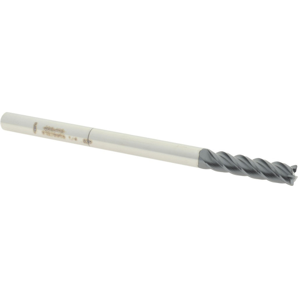 ACCUPRO Accupro 12183490 Corner Radius End Mill 1/4 in 4 Flute Altin