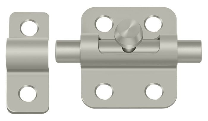 DELTANA Deltana 2BBU15 Barrel Bolt 2 Inches Satin Nickel