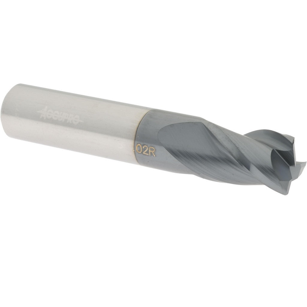 ACCUPRO Accupro 12179678 Corner Radius End Mill 3/8 in 3 Flute Altin