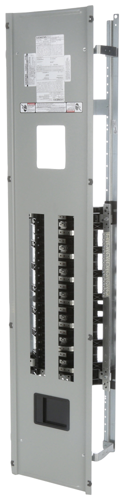 Siemens P1E42MC400AT 480 Star/277 Volt 400 Amp 3-Phase 4-Wire Aluminum Bus Convertible Main Panelboard Interior