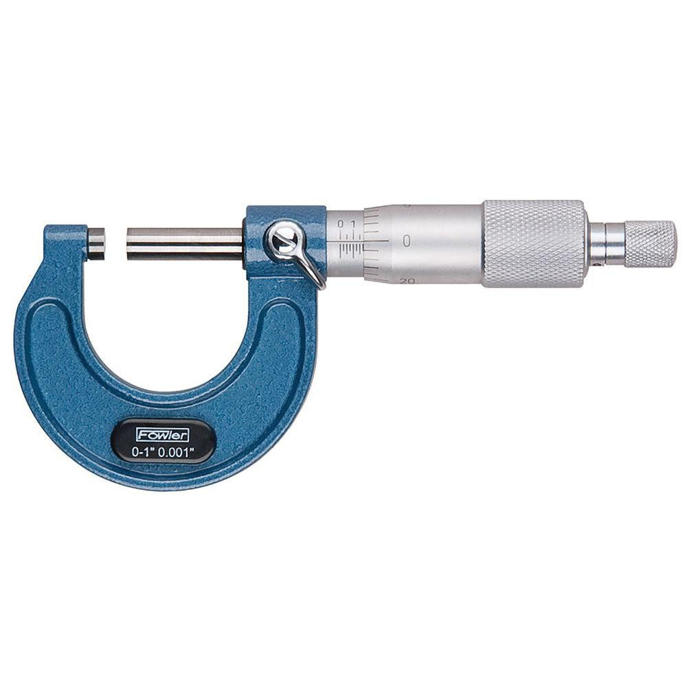 FOWLER Fowler 52-253-101-1 Outside Micrometer 1 in Range