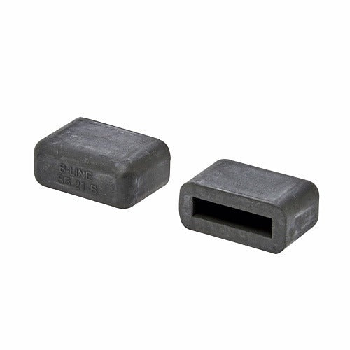 EATON B-line SB21B Raceway End Cap 1.5 Inches Black