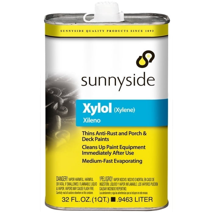 SUNNYSIDE Sunnyside 82232 Xylol (Xylene) 6-Pack 1 Qt Part 150398-6