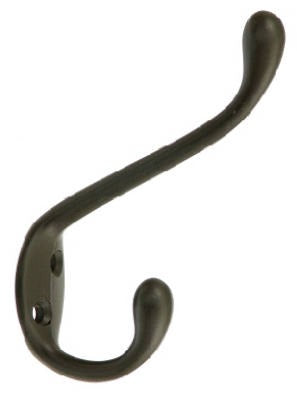 NATIONAL HARDWARE National Mfg N331-066 Heavy Duty Garment Hook Bronze 5pk