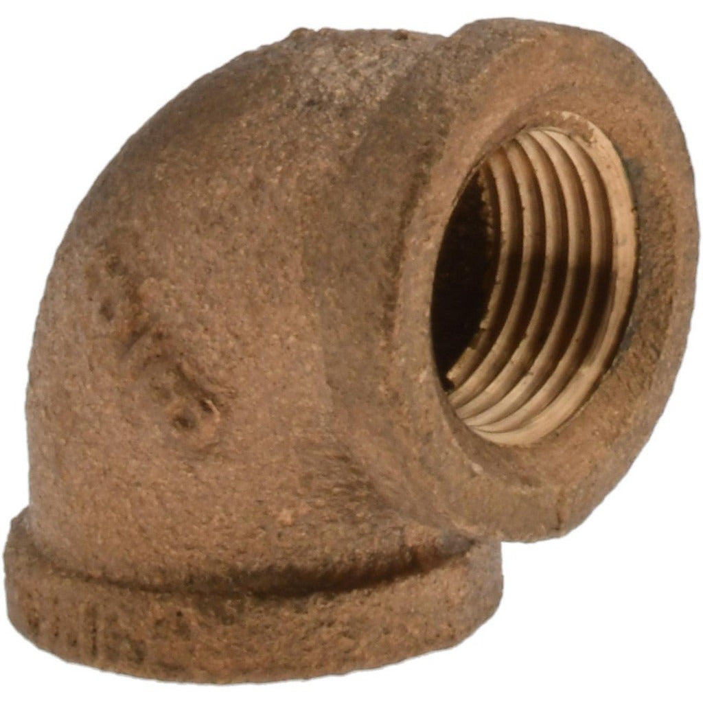 VALUE COLLECTION Value Collection 450-002NL 3/8 Inch Mpt Brass 90 Elbow Class 125