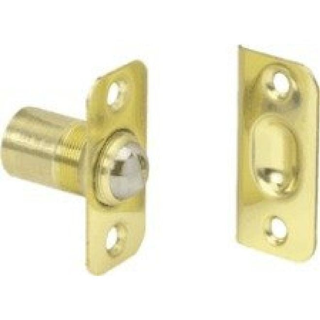 IVES Ives 349B3 Ball Catch Solid Brass Bright Brass Finish
