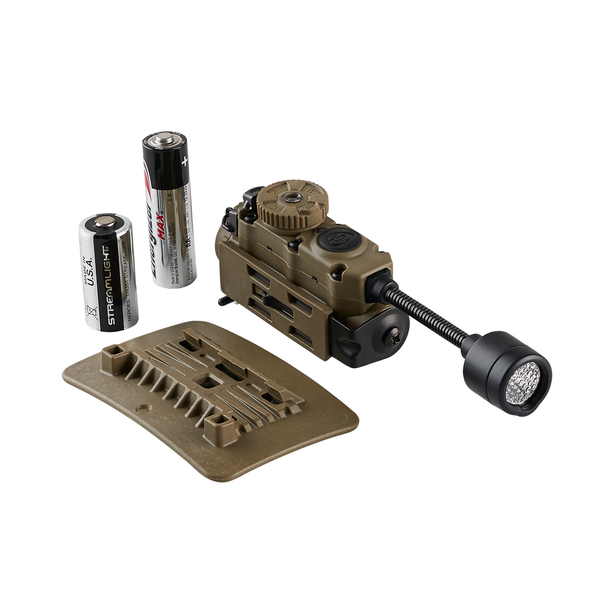STREAMLIGHT Streamlight 14301 Sidewinder Stalk Helmet Light CR123A/AA (Kit)