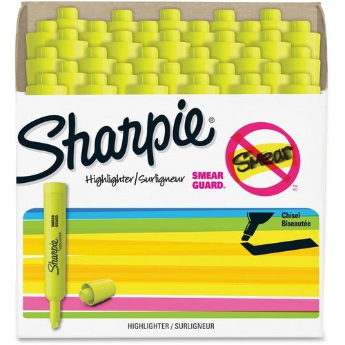 SHARPIE Newell Brands SAN1920938 Yellow Highlighter Pack of 36