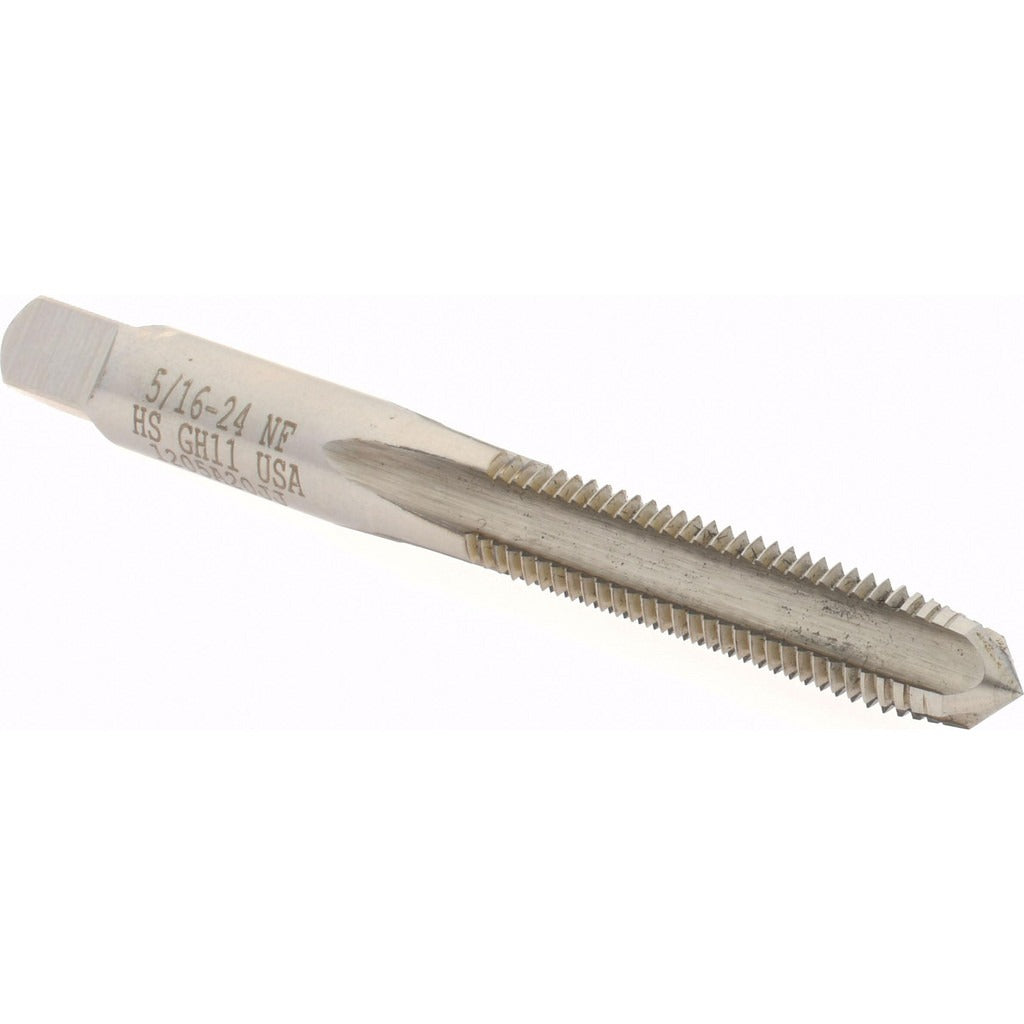 HERTEL Hertel K014568AS Hand Tap 5/16-24 Unf Plug 4-flute Hss