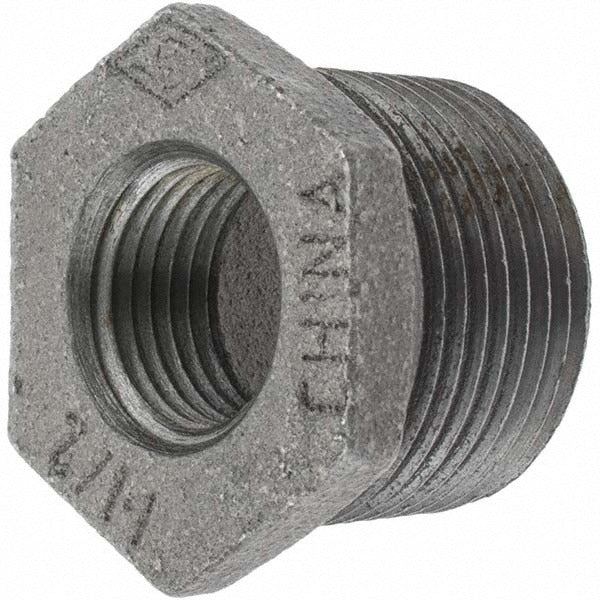 VALUE COLLECTION Value Collection 13357 Black Iron Pipe Bushing 1x1/2 in Class 150