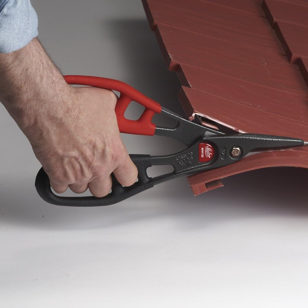 MALCO Malco MV12 Andy 12 In. Vinyl Cutting Tin Straight Combination Snips