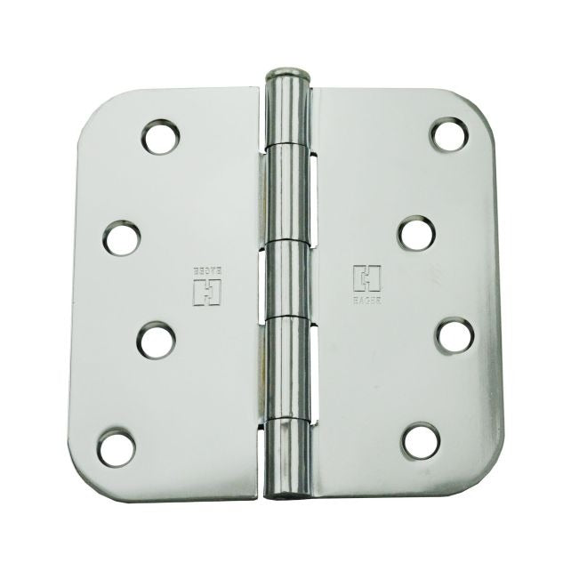 HAGER Hager Hinge RC1842426EA58 Full Mortise Hinge 4x4 Bright Chrome