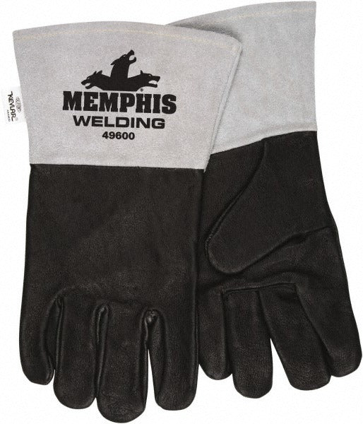 MCR SAFETY Mcr Safety 49600L Pigskin Welding Gloves Large
