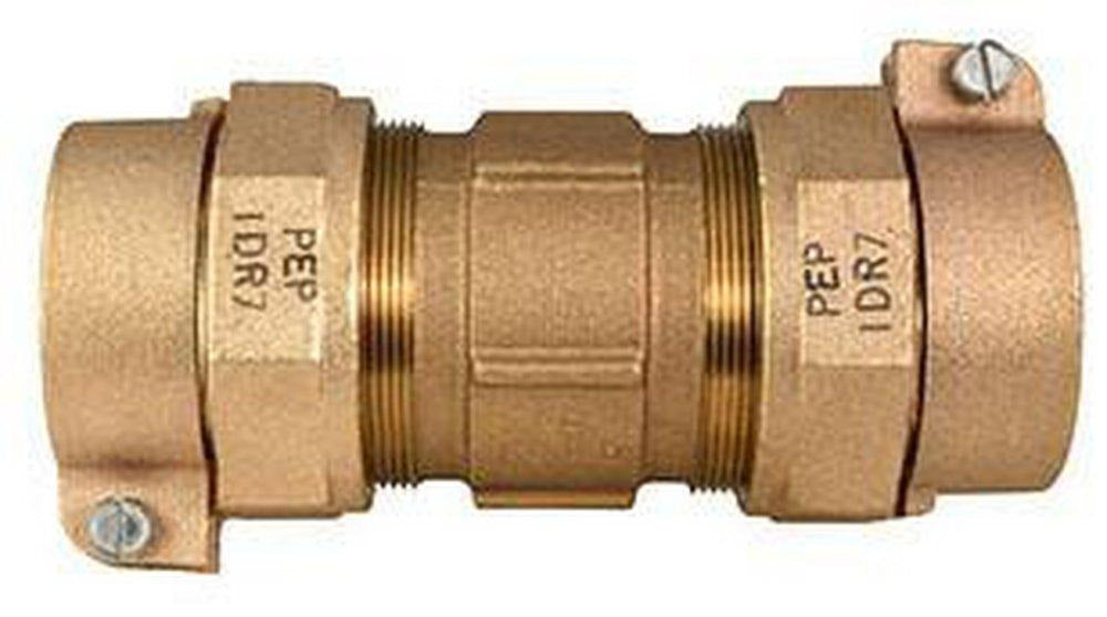 FORD METER BOX FORD METER BOX C66-77-IDR7-NL Coupling 2 in. Pack Joint Brass