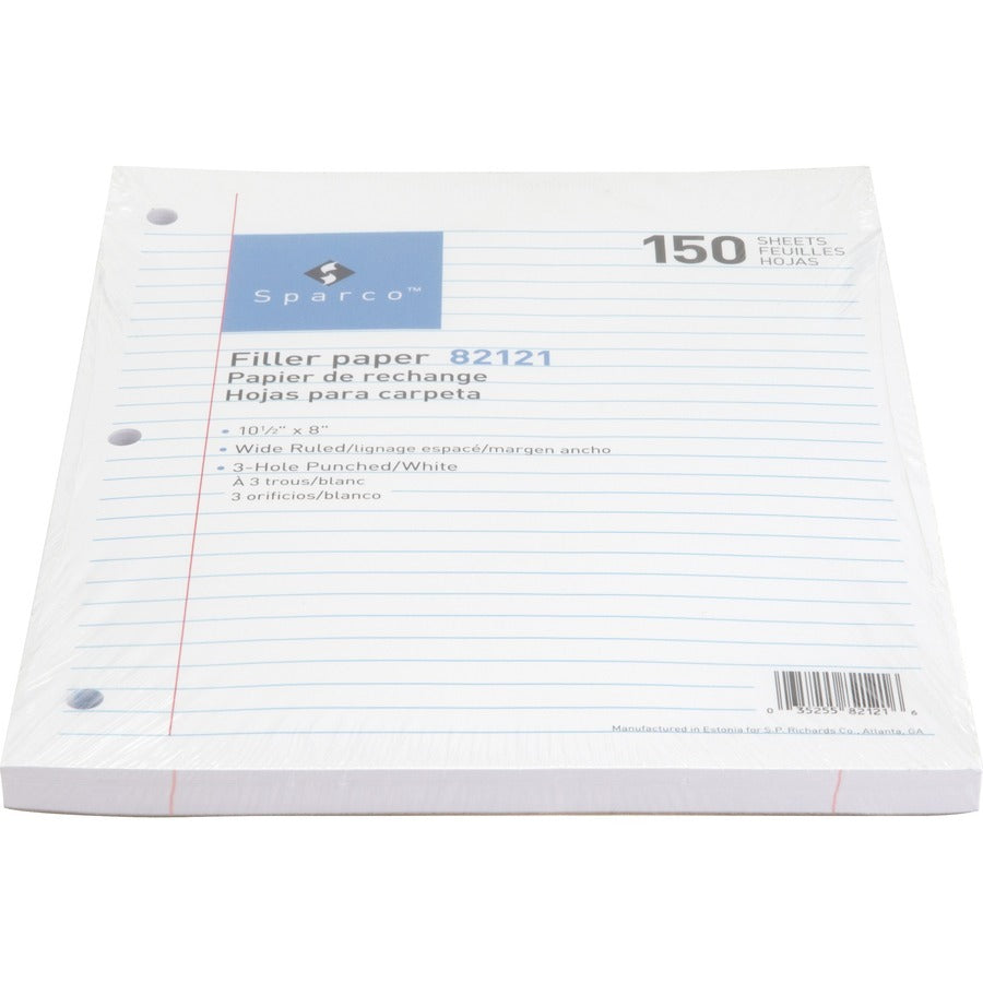 SPARCO Sparco SPR82121 3HP filler paper (8 inches x 10-1/2 inches, 150 sheets/pack)