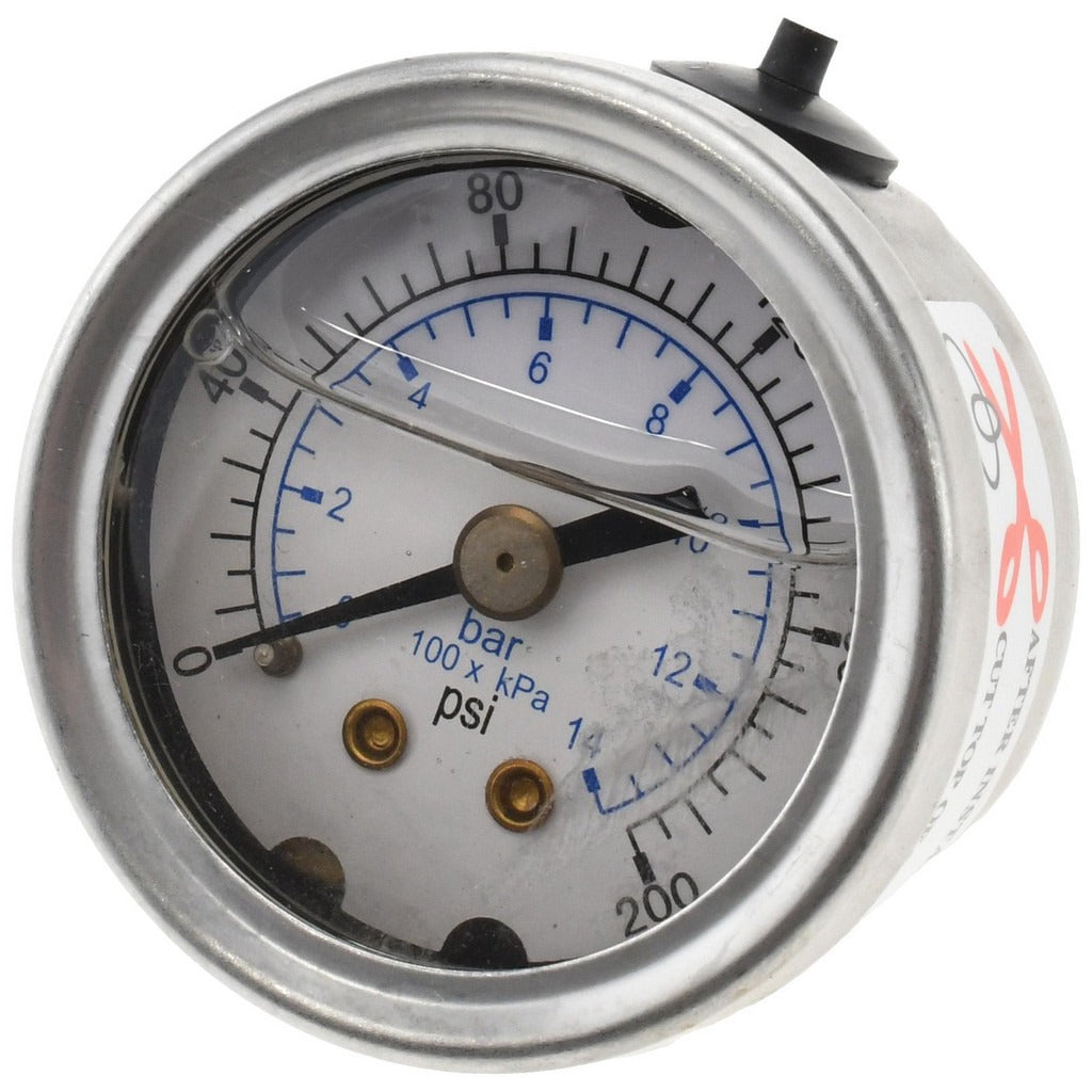 VALUE COLLECTION Value Collection 115AB15200 Pressure Gauge 200 Psi