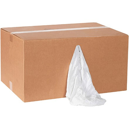 BSC PREFERRED Bsc Preferred BR103 White Knit Rags 100 Count Box