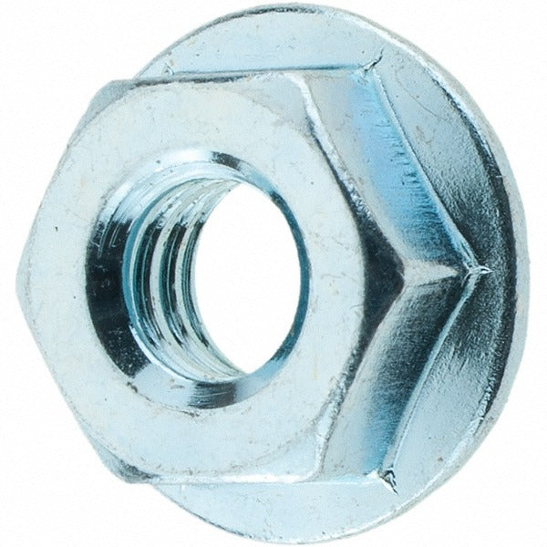VALUE COLLECTION Value Collection 34292 Serrated Flange Nut 1/4-20 Zinc Steel