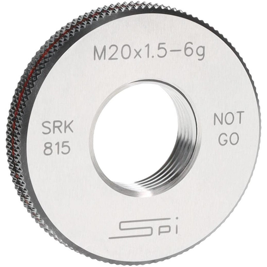 SPIROTHERM Spi 34-504-1 Threaded Ring Gage M20x1.5 Metric Class 6G No Go