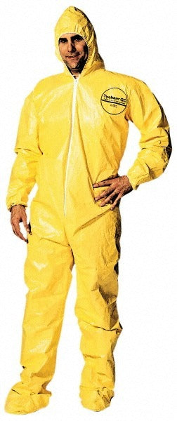 DUPONT Dupont QC122SYL4X001200 Coveralls 4x-large Yellow 12 Pack
