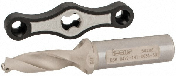 ISCAR Iscar 3201038 Replaceable-tip Drill Weldon Flat Shank