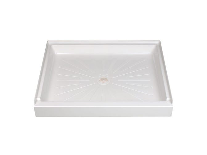 MUSTEE Mustee 3248m-4832wl 32x48 Inch Shower Base Single Threshold