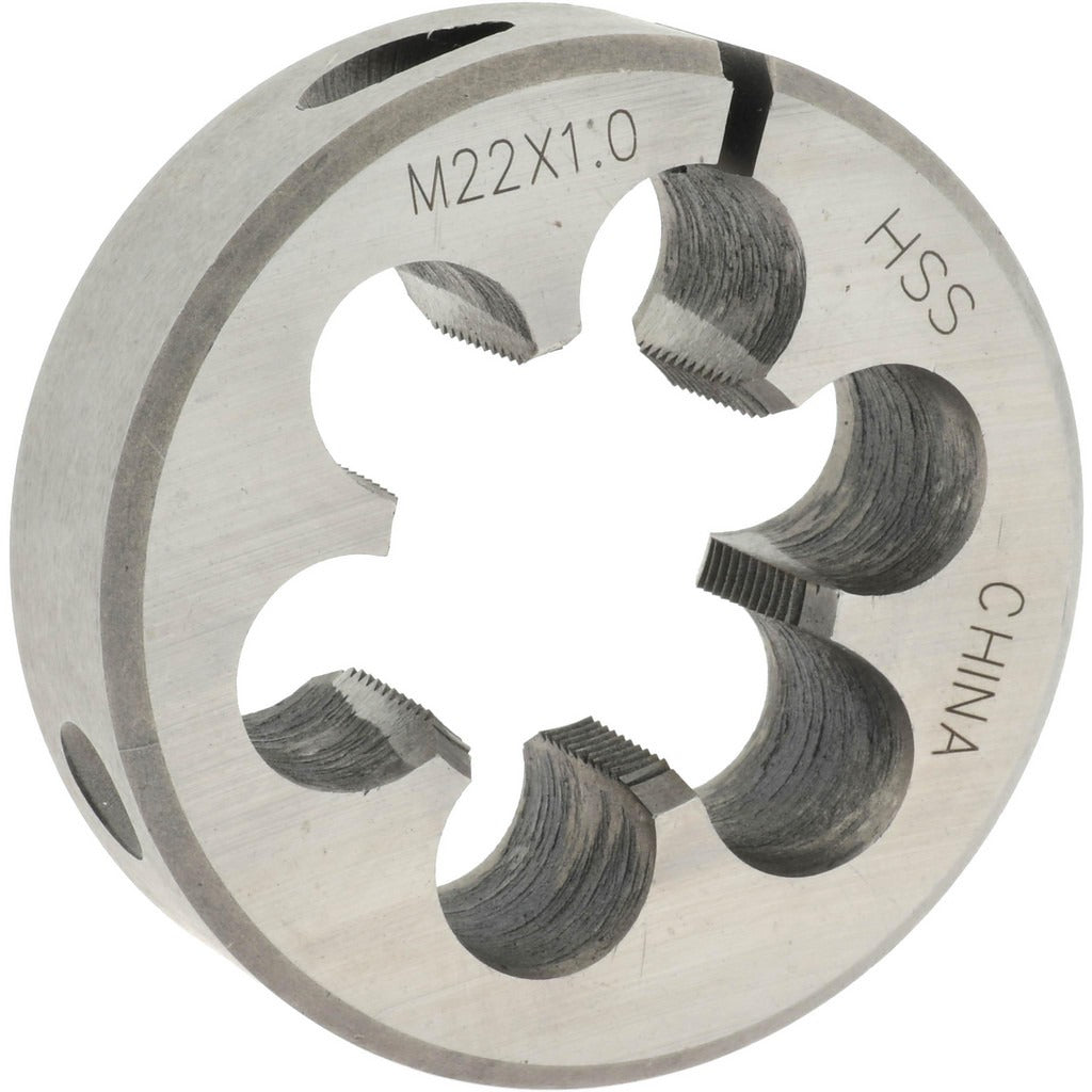 VALUE COLLECTION Value Collection 314-1830 Round Die M22x1 2 Inch Hss