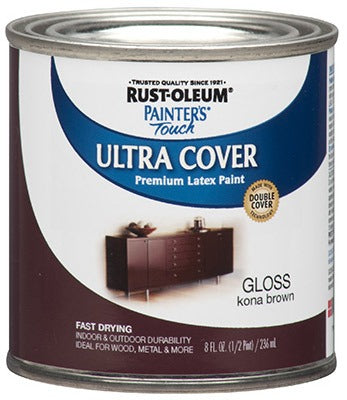RUST-OLEUM Rust-oleum 1977-730 Painters Touch Kona Brown Gloss Paint