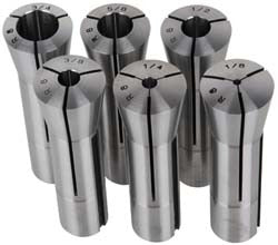 LYNDEX-NIKKEN Lyndex-nikken 810-SET-06 R8 Collet Set 6 Pc