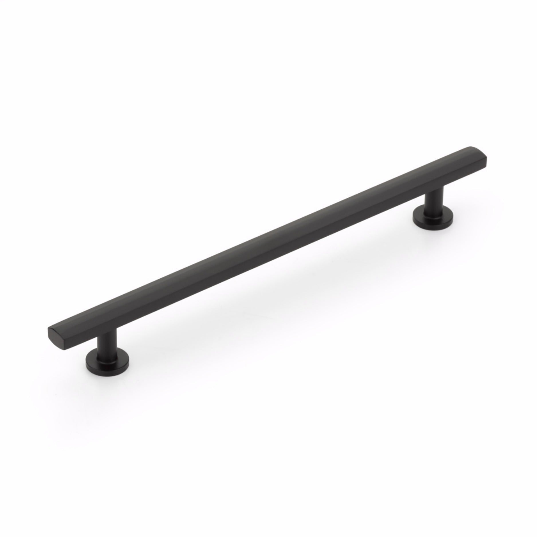 SCHAUB Schaub 555-MB Cabinet Pull 8 in Matte Black Heathrow