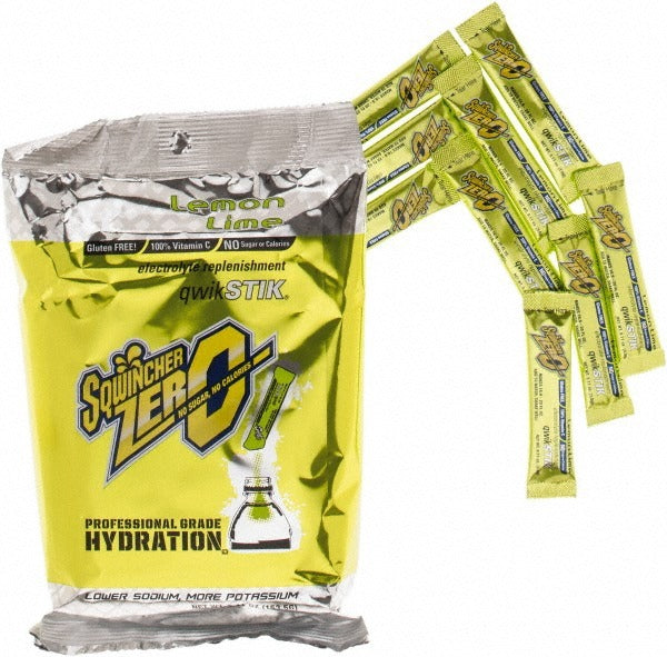 SQWINCHER Sqwincher 159060106 Lemon-lime Drink Powder Packet 50 Pack