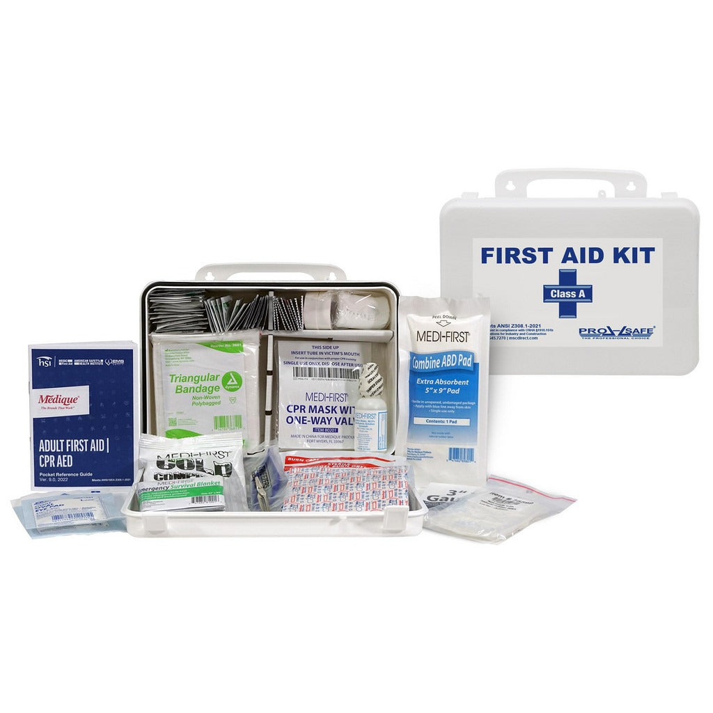 PRO-SAFE Pro-safe PS733ANSI First Aid Kit 146 Piece 10 Person